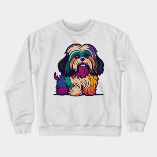 Havanese Portrait Crewneck Sweatshirt